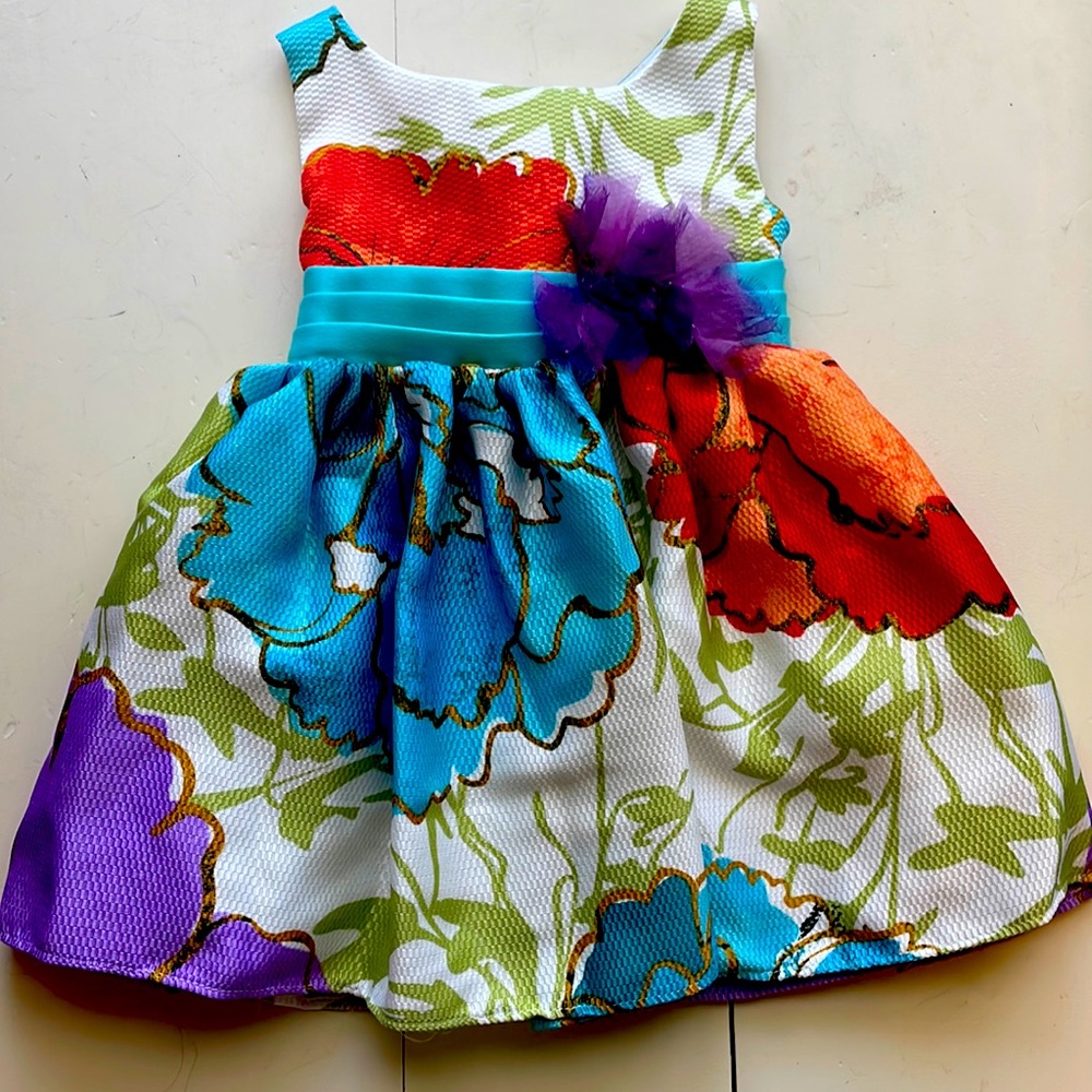 Girl’s Floral Dress